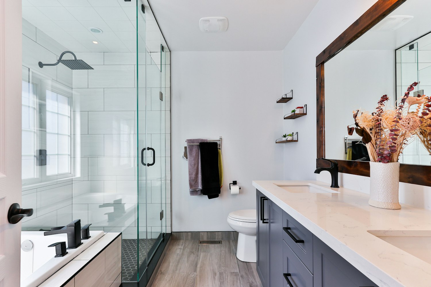 Salle de bains rénovée